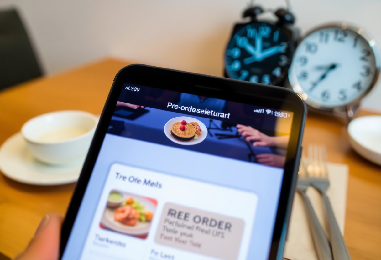 Uggiso app – pre-order meals for a no-wait dining experience.